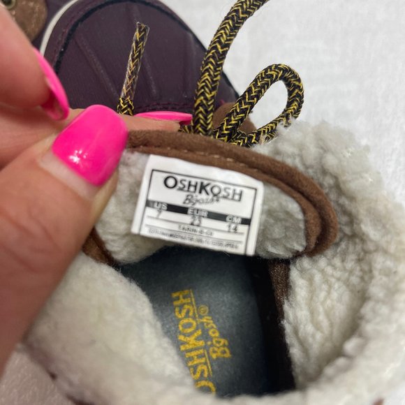 OshKosh Tarin toddler boys duck boots 7 - Picture 9 of 9